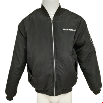 BOOHOO MAN Men's Black Bomber Jacket Size UK XL Pre-Loved BOOHOO MAN Men's Black Bomber Jacket Size UK XL Pre-Loved