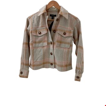 NEW LOOK Petite UK Size 6 Checked Shacket Button Up Basic Jacket Pre-Loved  NEW LOOK Petite UK Size 6 Checked Shacket Button Up Basic Jacket Pre-Loved