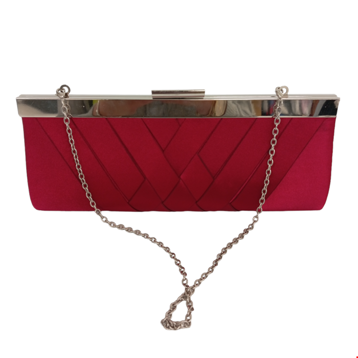Ladies red clutch bag sale