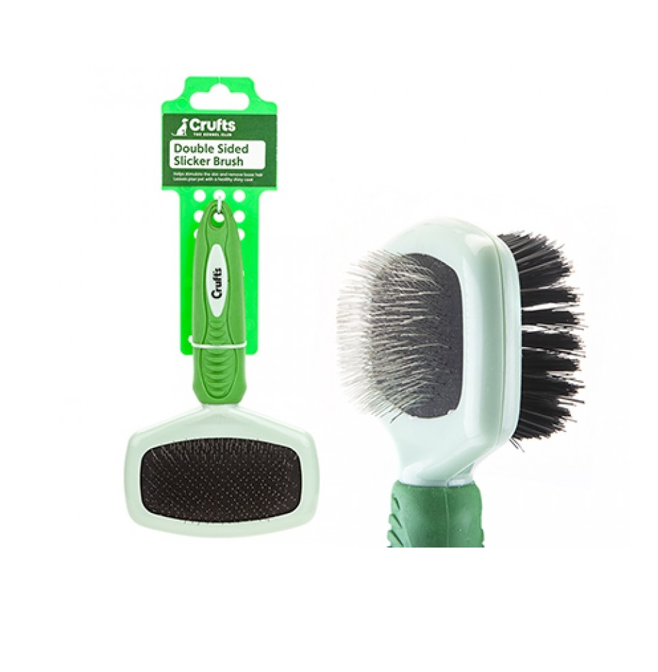 Double sided sale slicker brush