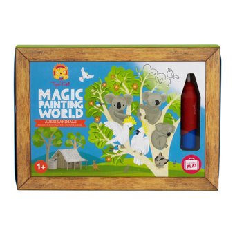 Bigjigs Magic Painting World - Aussie Animals Bigjigs Magic Painting World - Aussie Animals