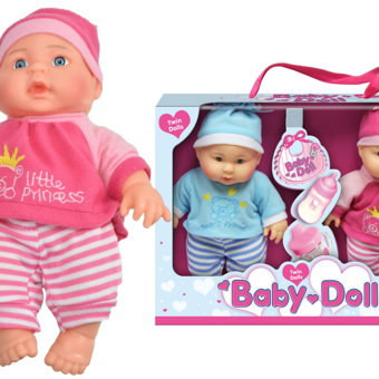 Lullaby Baby 9" Twin Doll Set  Lullaby Baby 9" Twin Doll Set