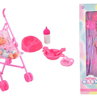 Lullaby Baby 26CM Large Baby Doll and Stroller Lullaby Baby 26CM Large Baby Doll and Stroller